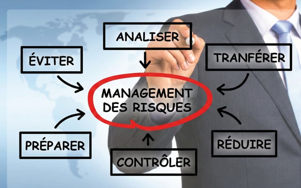Management des Risques - Les 6 étapes clés : Analyser, Transférer, Éviter, Réduire, Préparer, Contrôler